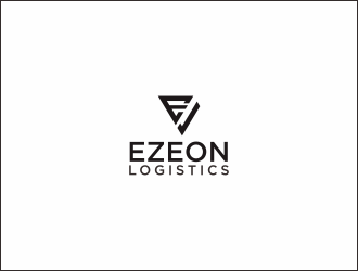 EZEON LOGISTICS logo design by menanagan