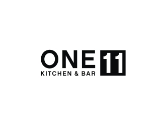One 11 Kitchen & Bar logo design by ohtani15