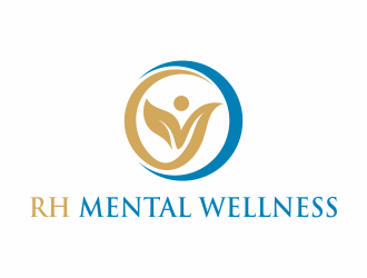 RH Mental Wellness logo design by iltizam