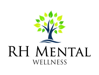RH Mental Wellness logo design by jetzu