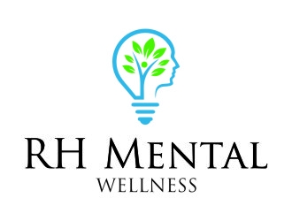 RH Mental Wellness logo design by jetzu