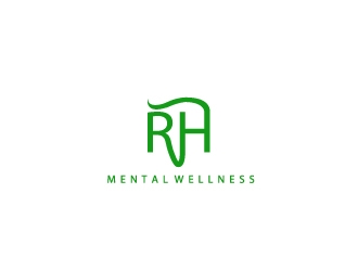 RH Mental Wellness logo design by samuraiXcreations