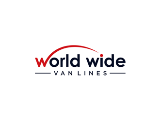 world wide van lines  logo design by KQ5