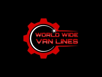 world wide van lines  logo design by BaneVujkov