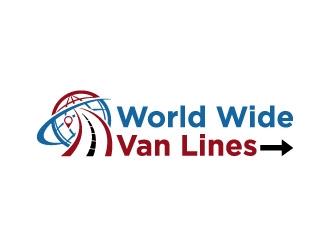 world wide van lines  logo design by Art_Chaza