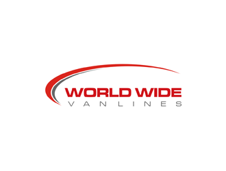 world wide van lines  logo design by KQ5