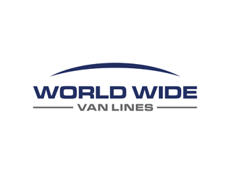 world wide van lines  logo design by alby