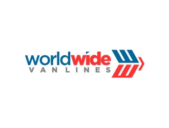 world wide van lines  logo design by Zinogre