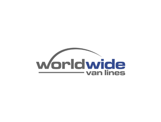 world wide van lines  logo design by johana
