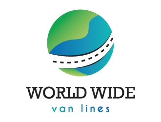 world wide van lines  logo design by blink