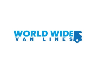 world wide van lines  logo design by defeale