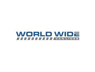 world wide van lines  logo design by aflah