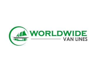 world wide van lines  logo design by mckris