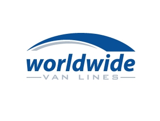 world wide van lines  logo design by Marianne