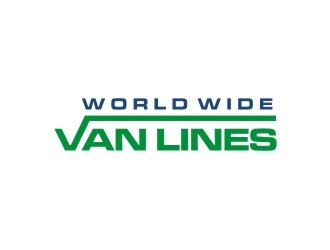 world wide van lines  logo design by EkoBooM