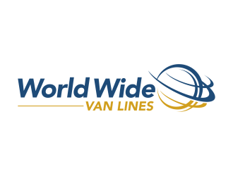 world wide van lines  logo design by ingepro
