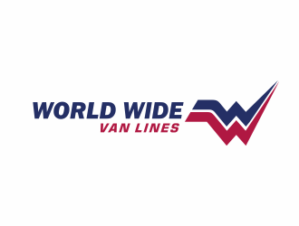 world wide van lines  logo design by agus