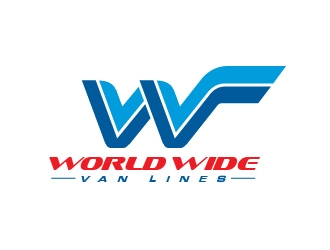 world wide van lines  logo design by usef44