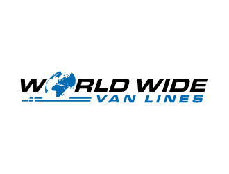 world wide van lines  logo design by torresace
