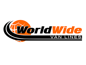 world wide van lines  logo design by 3Dlogos