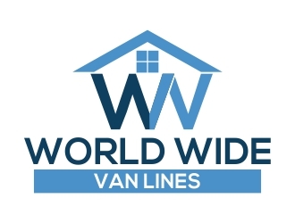 world wide van lines  logo design by ElonStark