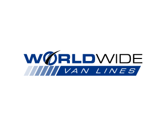 world wide van lines  logo design by torresace