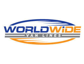 world wide van lines  logo design by scriotx