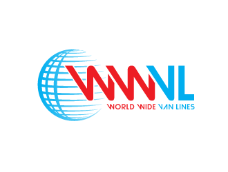 world wide van lines  logo design by jpdesigner