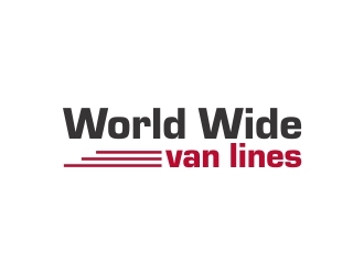 world wide van lines  logo design by dibyo