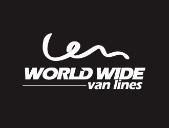 world wide van lines  logo design by YONK