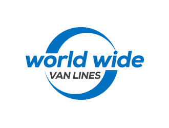 world wide van lines  logo design by keylogo