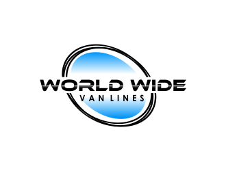 world wide van lines  logo design by giphone
