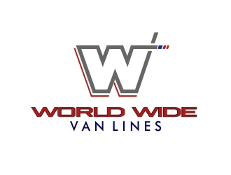 world wide van lines  logo design by TMOX