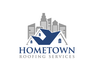 Hometown Roofing Services  logo design by shadowfax