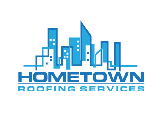 Hometown Roofing Services  logo design by scriotx