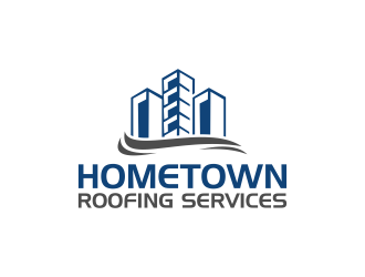 Hometown Roofing Services  logo design by RIANW