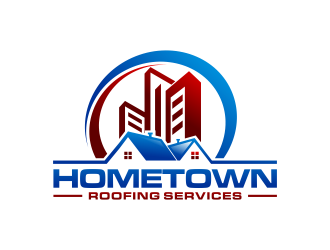 Hometown Roofing Services  logo design by hidro