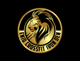 Enid Crossfit Iron Den logo design by Kruger
