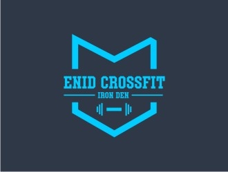 Enid Crossfit Iron Den logo design by EkoBooM