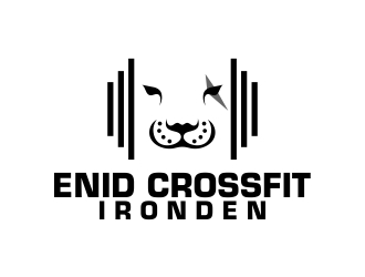 Enid Crossfit Iron Den logo design by mckris