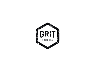 Grit Barbell logo design by elleen