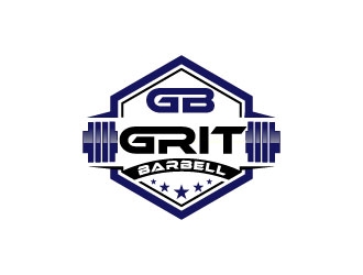 Grit Barbell logo design by uttam