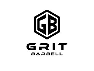 Grit Barbell logo design by sakarep