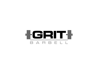 Grit Barbell logo design by L E V A R