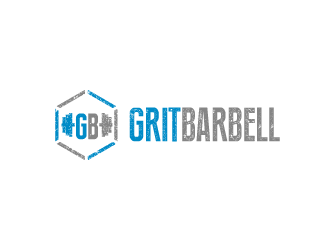 Grit Barbell logo design by kojic785