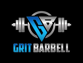 Grit Barbell logo design by Benok
