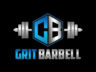 Grit Barbell logo design by Benok