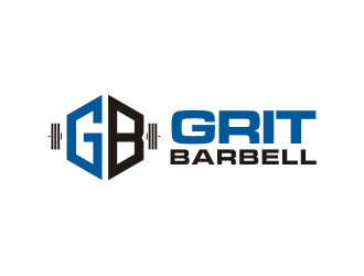 Grit Barbell logo design by BintangDesign