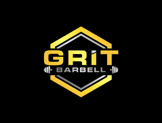 Grit Barbell logo design by ndaru