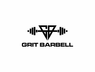 Grit Barbell logo design by haidar